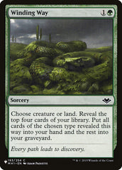 Caminho Tortuoso / Winding Way - Magic: The Gathering - MoxLand