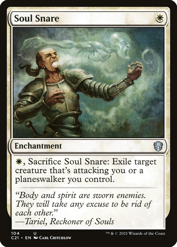 Armadilha para Almas / Soul Snare - Magic: The Gathering - MoxLand