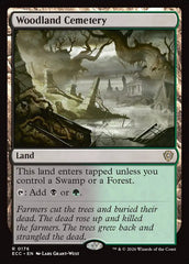 Cemitério da Floresta / Woodland Cemetery - Magic: The Gathering - MoxLand