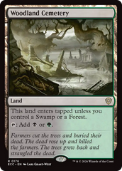 Cemitério da Floresta / Woodland Cemetery - Magic: The Gathering - MoxLand