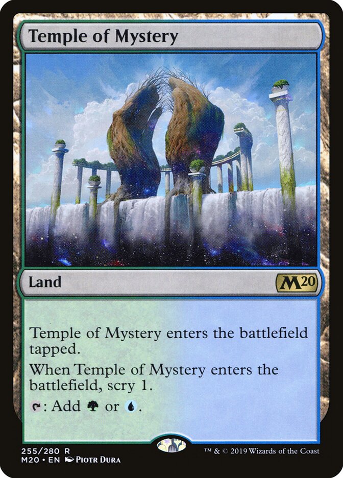 Templo do Mistério / Temple of Mystery - Magic: The Gathering - MoxLand