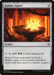 Sinete Rakdos / Rakdos Signet - Magic: The Gathering - MoxLand