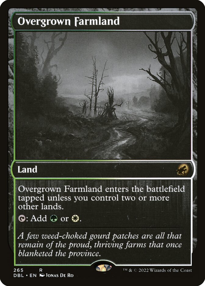 Campos Baldios / Overgrown Farmland - Magic: The Gathering - MoxLand