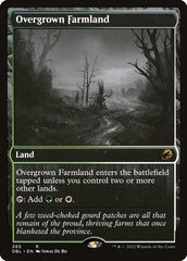 Campos Baldios / Overgrown Farmland - Magic: The Gathering - MoxLand