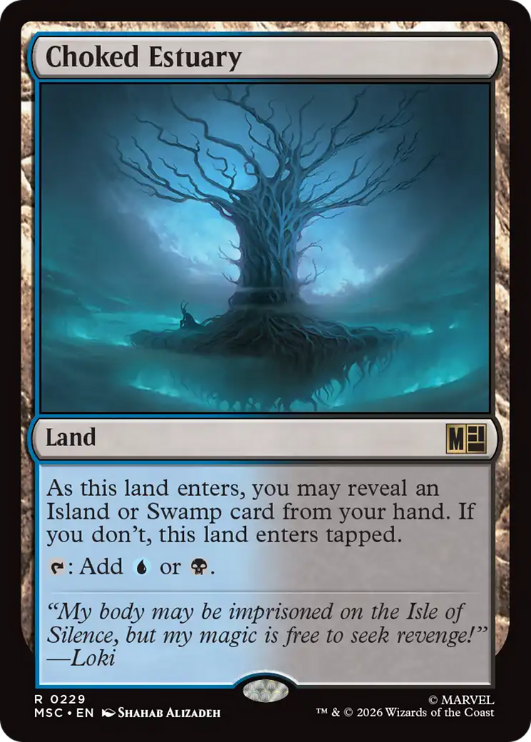 Estuário Estrangulado / Choked Estuary - Magic: The Gathering - MoxLand