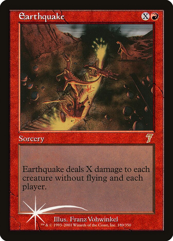 Terremoto / Earthquake - Magic: The Gathering - MoxLand