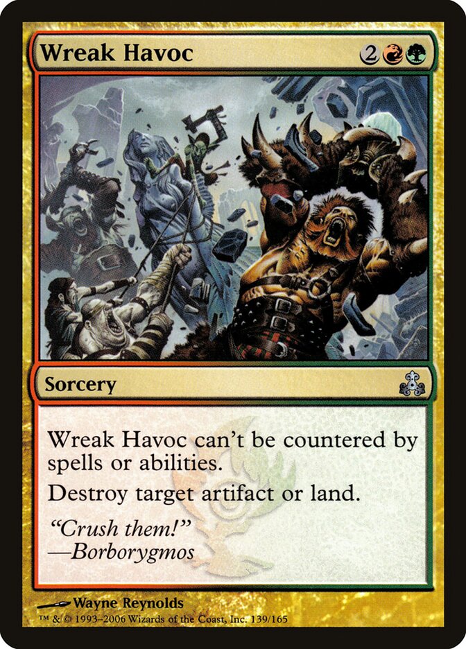 Devastação Fulminante / Wreak Havoc - Magic: The Gathering - MoxLand