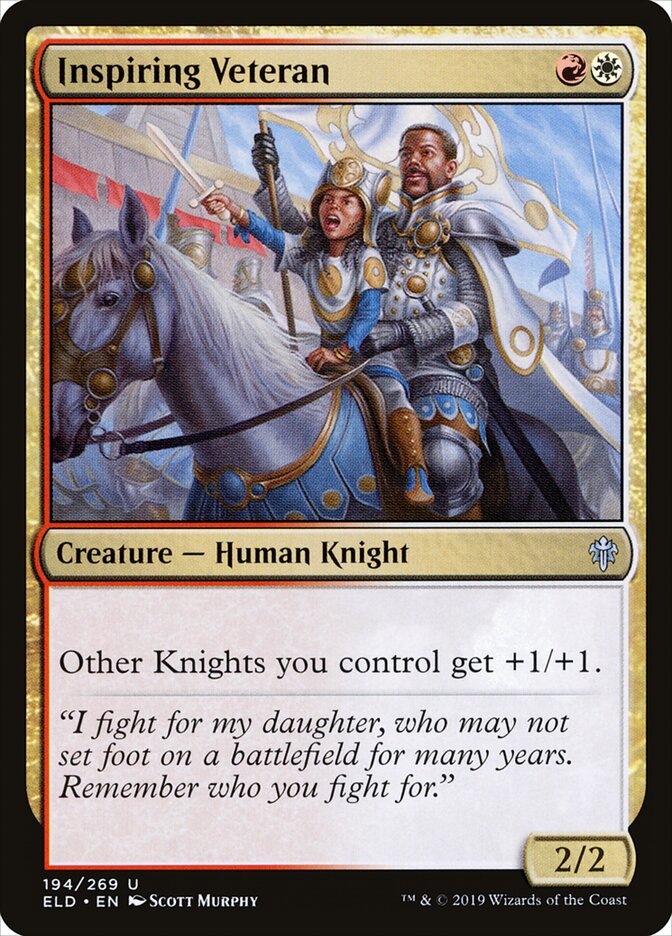 Veterano Inspirador / Inspiring Veteran - Magic: The Gathering - MoxLand