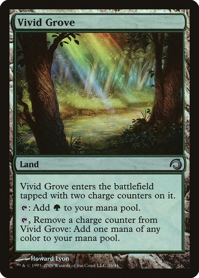 Bosque Vívido / Vivid Grove - Magic: The Gathering - MoxLand