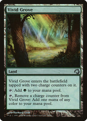 Bosque Vívido / Vivid Grove - Magic: The Gathering - MoxLand