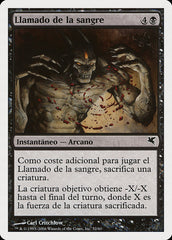 Chamado por Sangue / Call for Blood - Magic: The Gathering - MoxLand