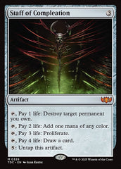 Cajado da Completação / Staff of Compleation - Magic: The Gathering - MoxLand