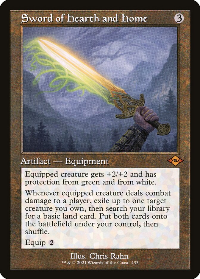 Espada de Lar e Morada / Sword of Hearth and Home - Magic: The Gathering - MoxLand