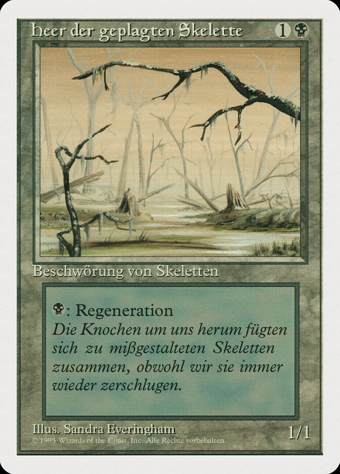 Esqueletos de Carga / Drudge Skeletons - Magic: The Gathering - MoxLand