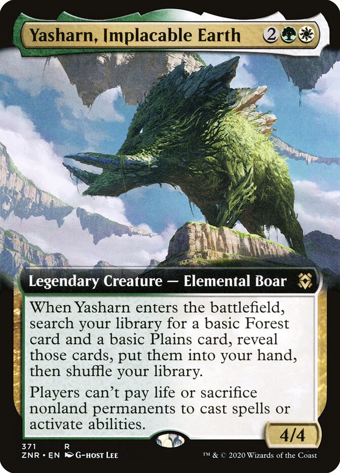 Yasharn, Terra Implacável / Yasharn, Implacable Earth - Magic: The Gathering - MoxLand