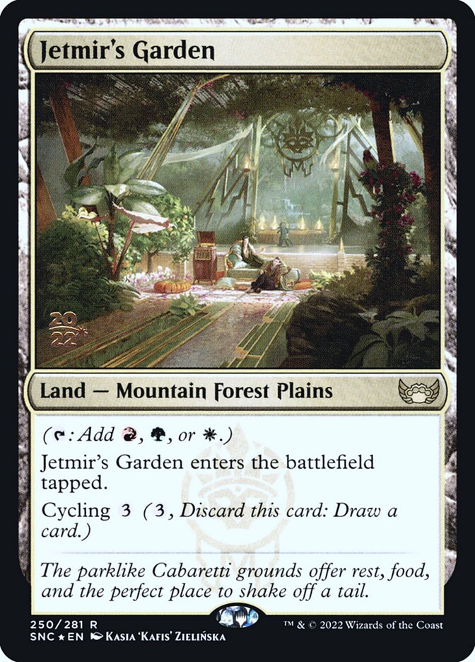 Jardim de Jetmir / Jetmir's Garden - Magic: The Gathering - MoxLand