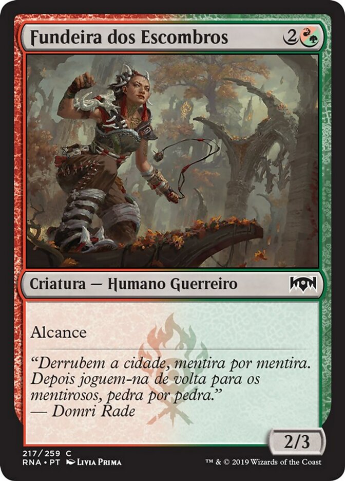 Fundeira dos Escombros / Rubble Slinger - Magic: The Gathering - MoxLand