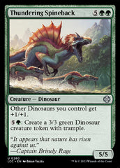 Espinodorso Trovejante / Thundering Spineback - Magic: The Gathering - MoxLand