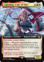 Lightning, Exército de Um / Lightning, Army of One - Magic: The Gathering - MoxLand