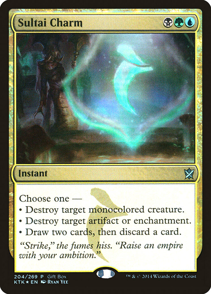 Amuleto Sultai / Sultai Charm - Magic: The Gathering - MoxLand