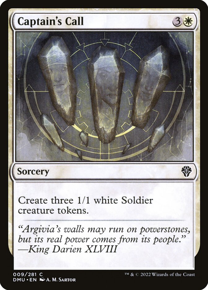 Chamado do Capitão / Captain's Call - Magic: The Gathering - MoxLand
