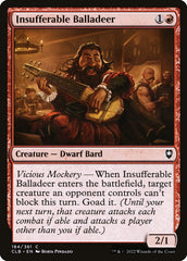 Baladeiro Insuportável / Insufferable Balladeer - Magic: The Gathering - MoxLand