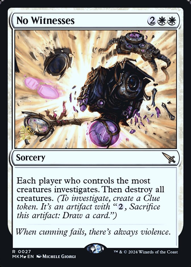 Sem Testemunhas / No Witnesses - Magic: The Gathering - MoxLand