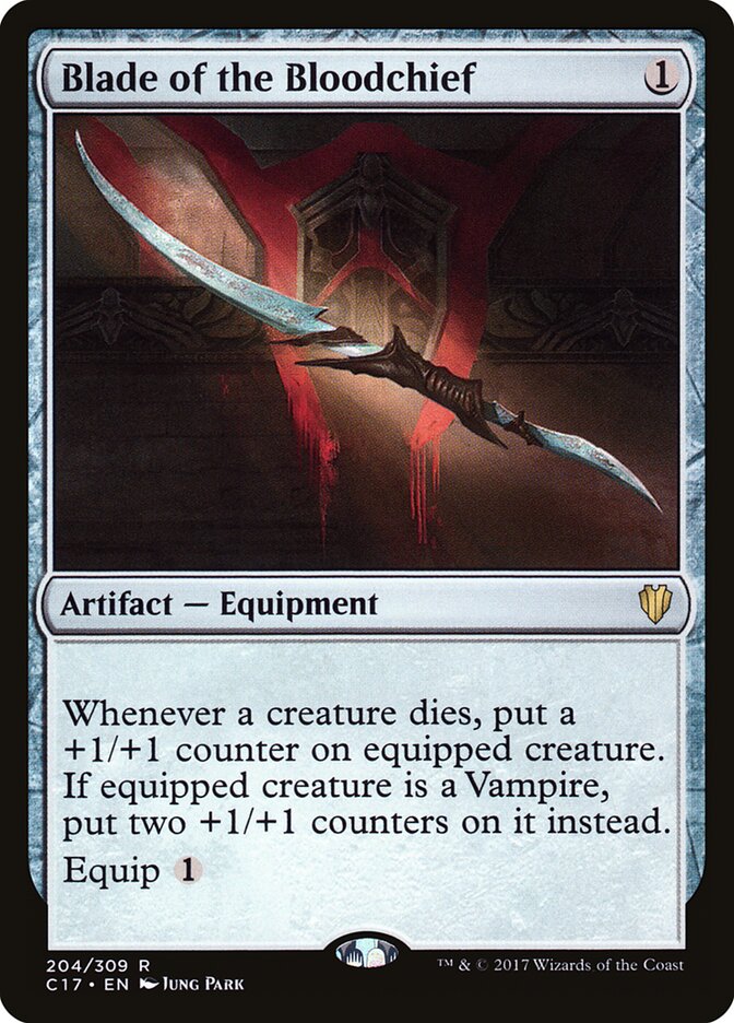 Espada do Grão-vampiro / Blade of the Bloodchief - Magic: The Gathering - MoxLand