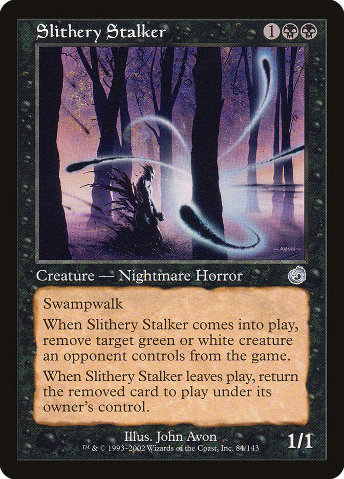 Caçador Deslizante / Slithery Stalker - Magic: The Gathering - MoxLand