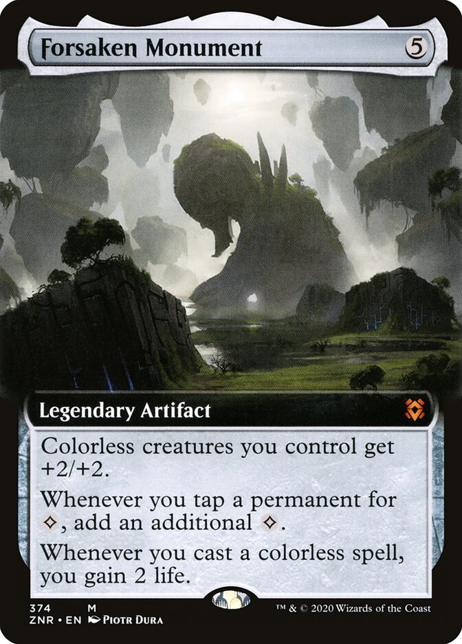 Monumento Esquecido / Forsaken Monument - Magic: The Gathering - MoxLand