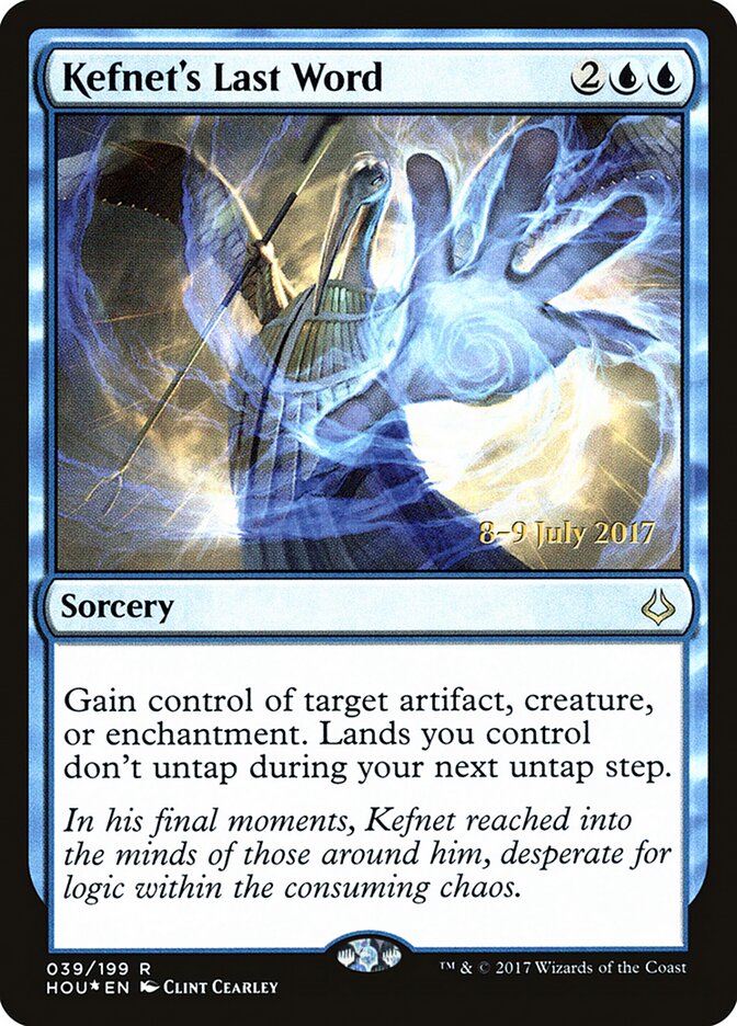 Última Palavra de Kefnet / Kefnet's Last Word - Magic: The Gathering - MoxLand