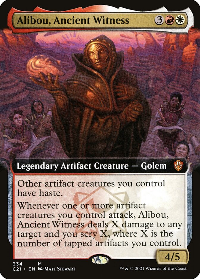 Alibou, Antiga Testemunha / Alibou, Ancient Witness - Magic: The Gathering - MoxLand