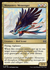 Mensageiro do Monastério / Monastery Messenger - Magic: The Gathering - MoxLand