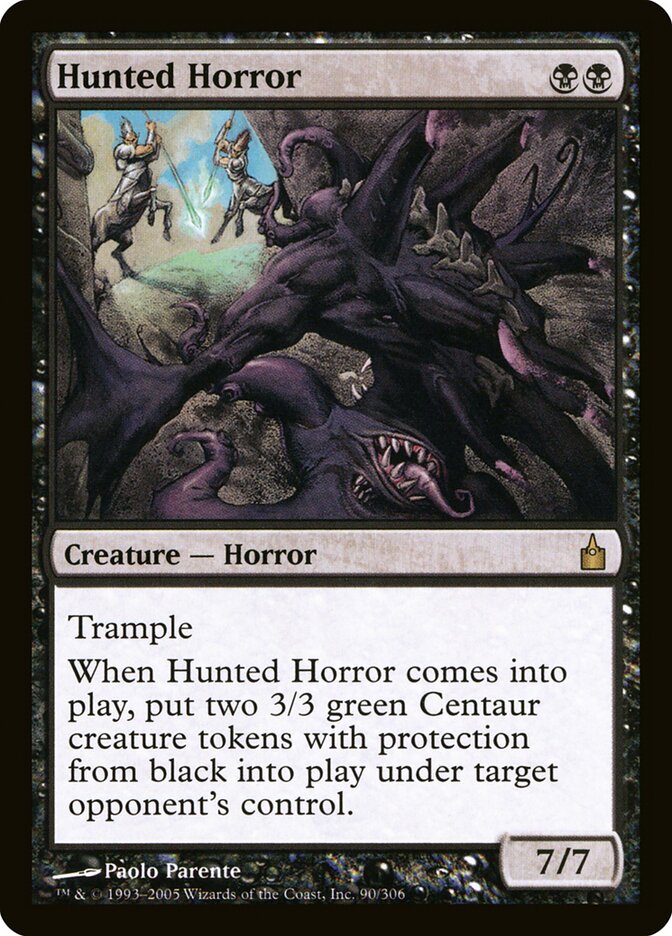 Horror Caçado / Hunted Horror - Magic: The Gathering - MoxLand