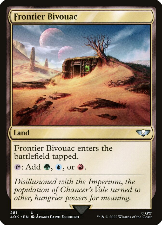 Bivaque da Fronteira / Frontier Bivouac - Magic: The Gathering - MoxLand