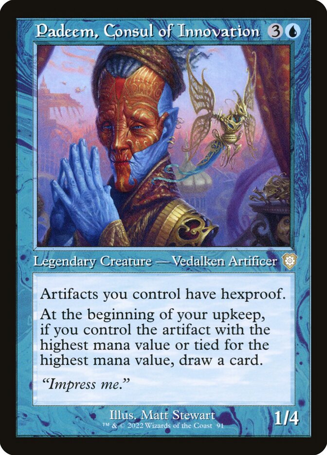 Padeem, Consulesa da Inovação / Padeem, Consul of Innovation - Magic: The Gathering - MoxLand