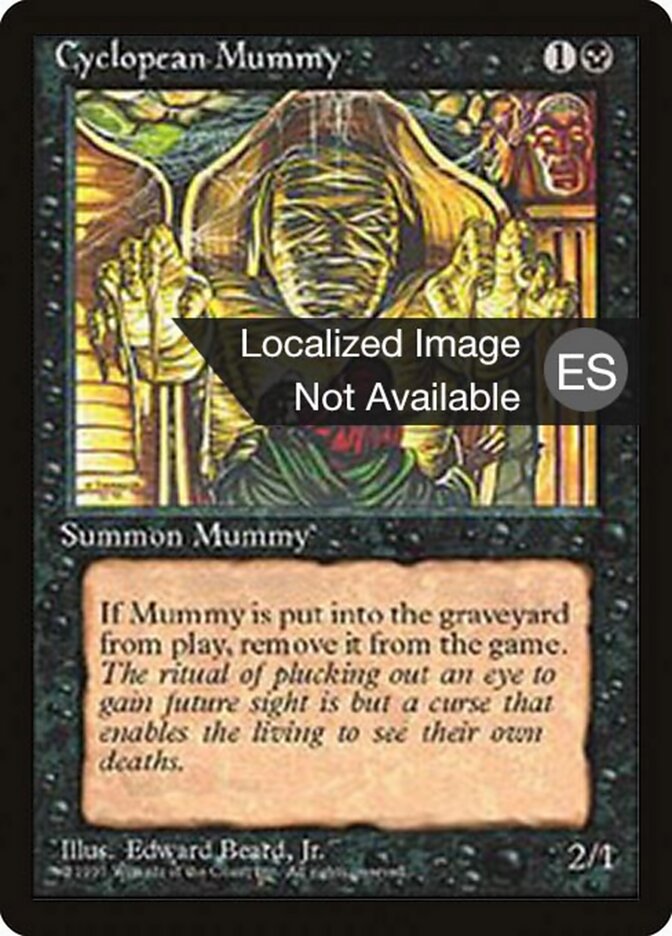 Múmia Ciclópica / Cyclopean Mummy - Magic: The Gathering - MoxLand