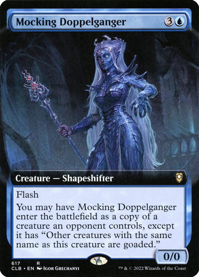 Dúplice Debochada / Mocking Doppelganger - Magic: The Gathering - MoxLand