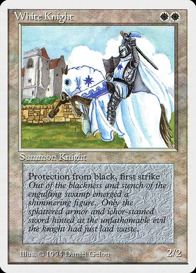 Cavaleiro Branco / White Knight - Magic: The Gathering - MoxLand
