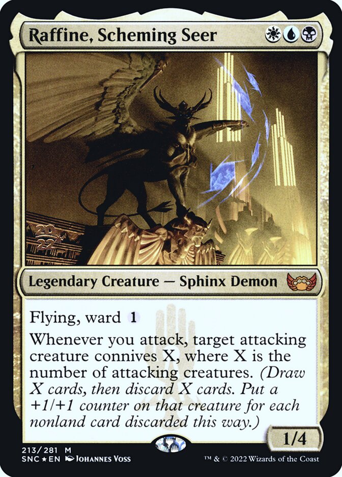 Raffine, Vidente Ardilosa / Raffine, Scheming Seer - Magic: The Gathering - MoxLand