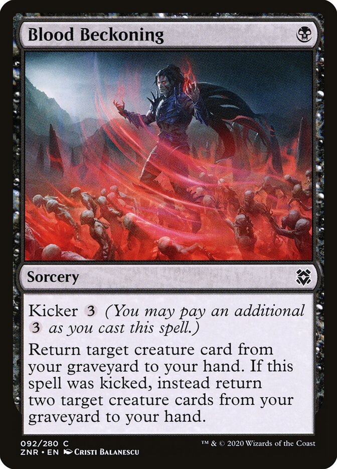 Chamado do Sangue / Blood Beckoning - Magic: The Gathering - MoxLand
