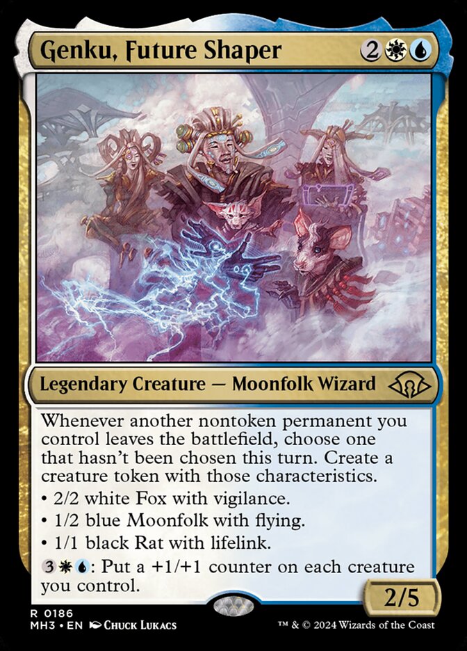 Genku, Moldador do Futuro / Genku, Future Shaper - Magic: The Gathering - MoxLand