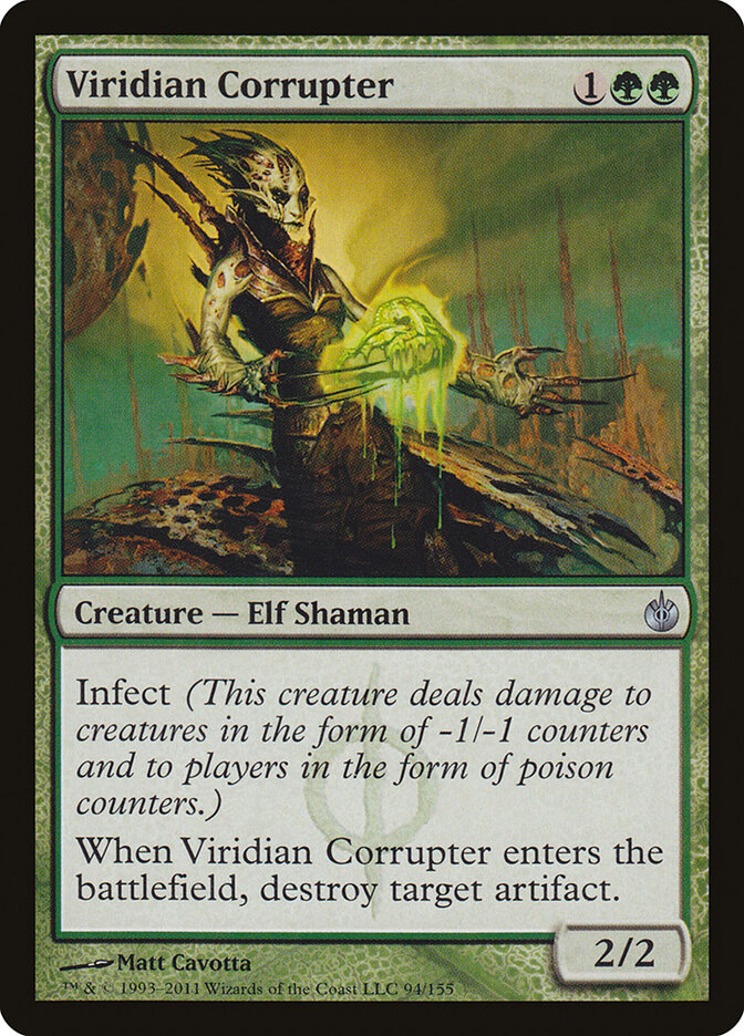 Corruptor Viridiano / Viridian Corrupter - Magic: The Gathering - MoxLand