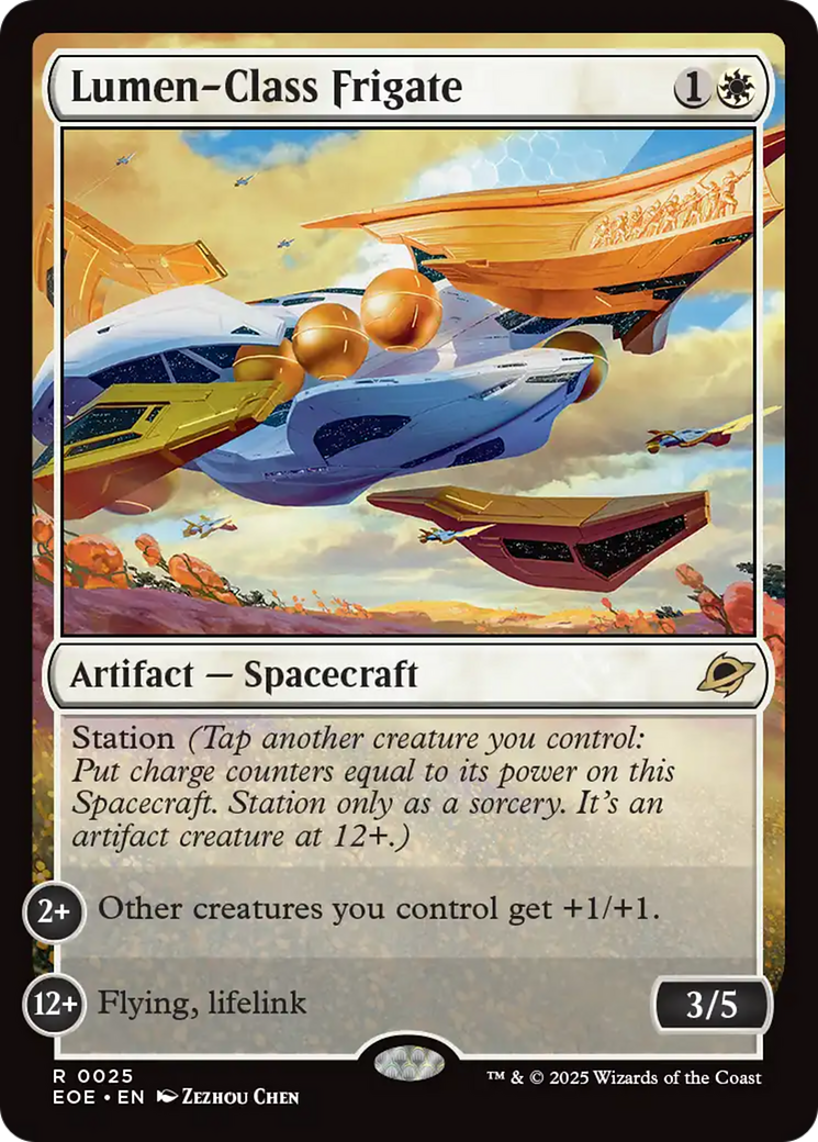Lumen-Class Frigate - Magic: The Gathering - MoxLand