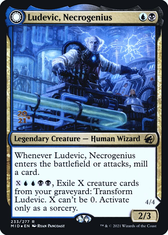 Ludevic, Necrogênio / Ludevic, Necrogenius - Magic: The Gathering - MoxLand
