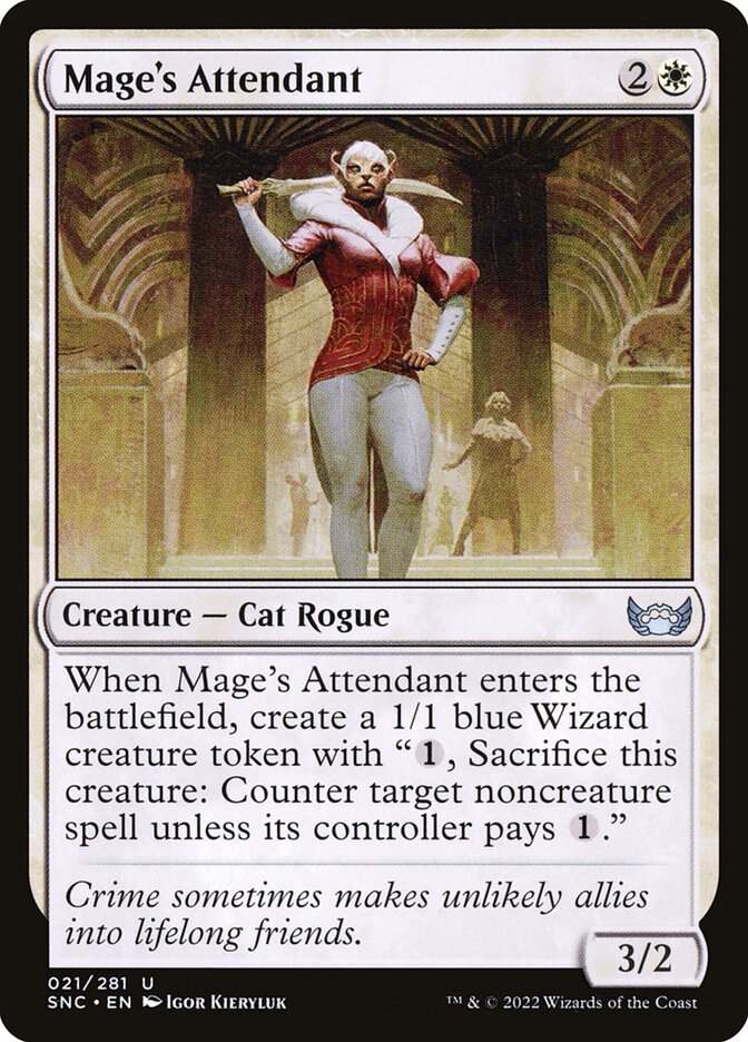Assistente de Mago / Mage's Attendant - Magic: The Gathering - MoxLand