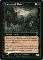 Ratos de Dentes Navalhados / Razortooth Rats - Magic: The Gathering - MoxLand