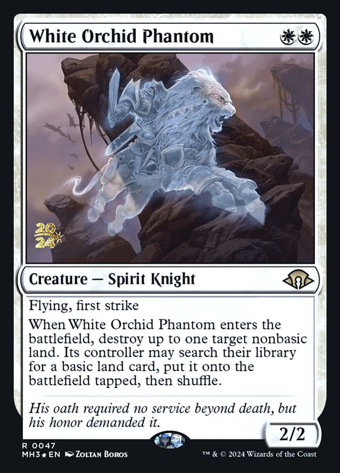 Fantasma da Orquídea Branca / White Orchid Phantom - Magic: The Gathering - MoxLand