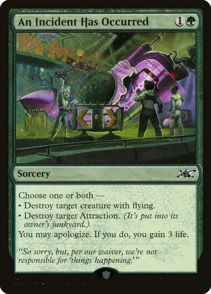 An Incident Has Occurred - Magic: The Gathering - MoxLand