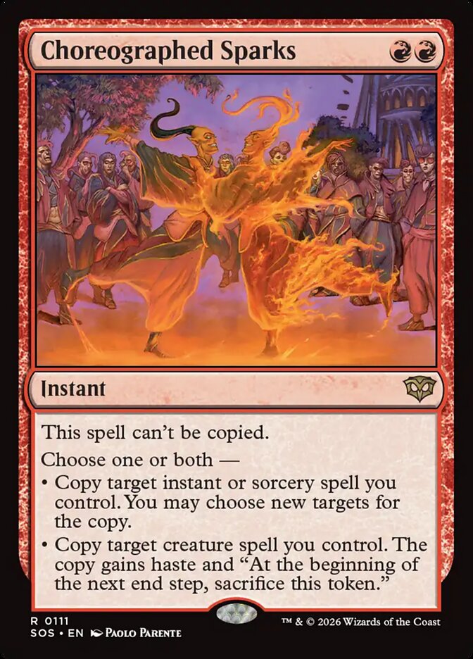Choreographed Sparks - Magic: The Gathering - MoxLand